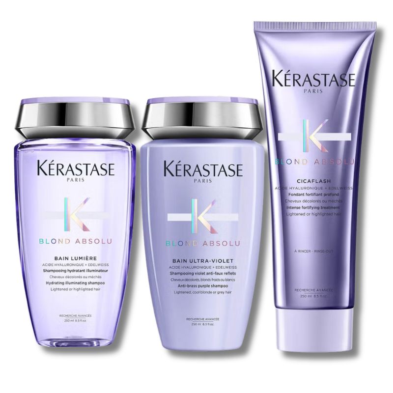 Kérastase Blond Absolu Shine, Strength and Neutralising Trio