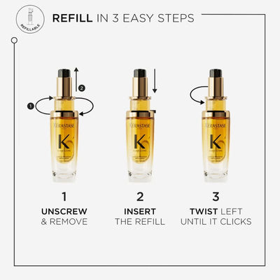 Kérastase Elixir Ultime Hair Oil 75ml with Mini Deluxe Première Shampoo and Conditioner 30ml Duo