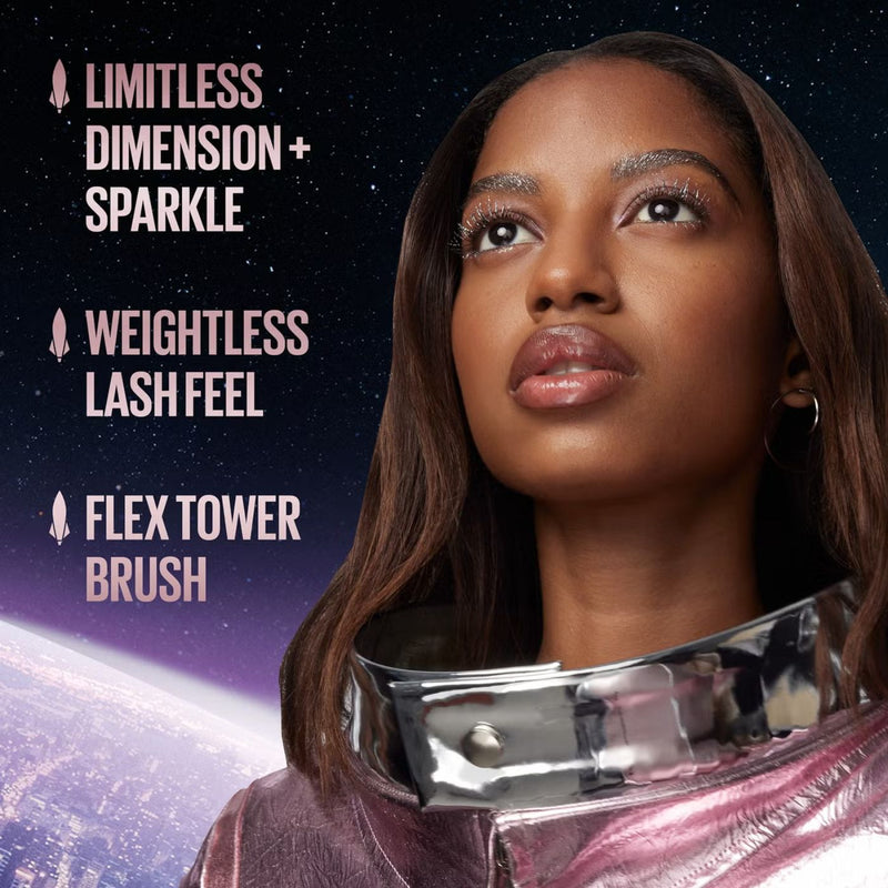 Maybelline Mascara Lash Sensational Sky High Volumizing & Thickening Eyelash Lengthening, Top Coat, Space Diamond 8ml