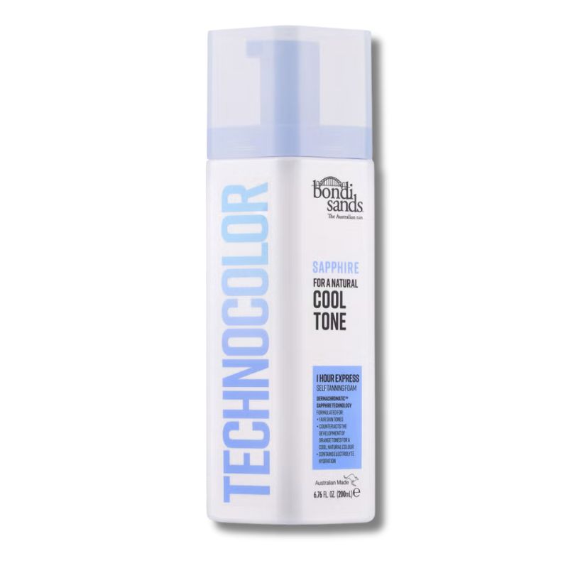 Bondi Sands Technocolor 1 Hour Express Self Tanning Foam - Sapphire 200ml