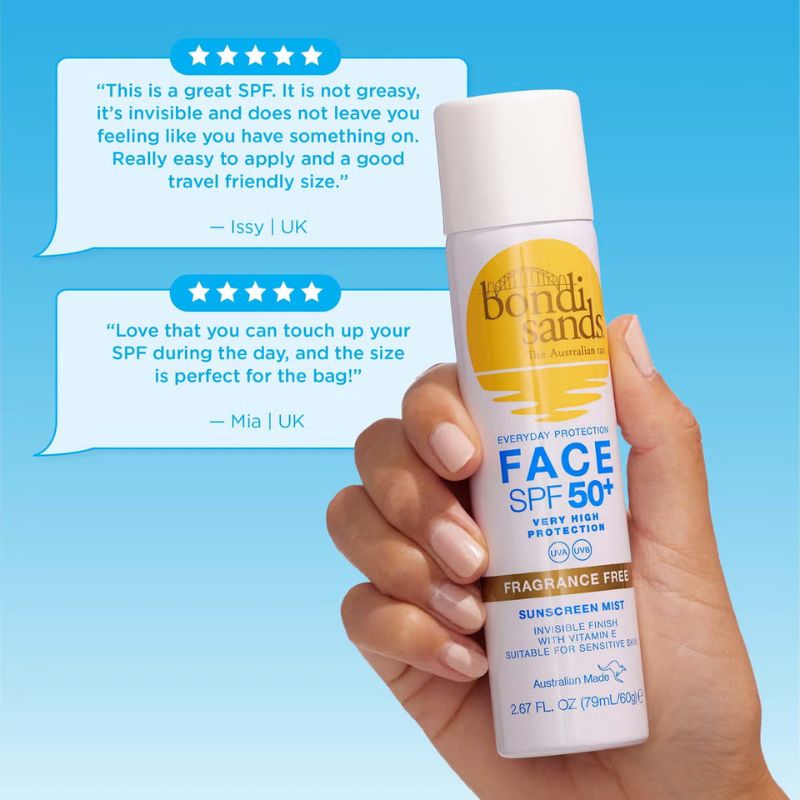 Bondi Sands SPF 50+ Everyday Face Mist 60g (UK)