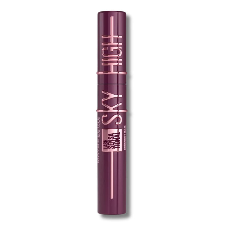 Maybelline Lash Sensational Sky High Mascara Bundle - Black and Burgundy Haze