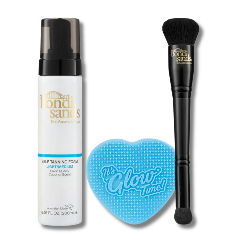 Bondi Sands Light Medium Foam and Contour Kit Duo
