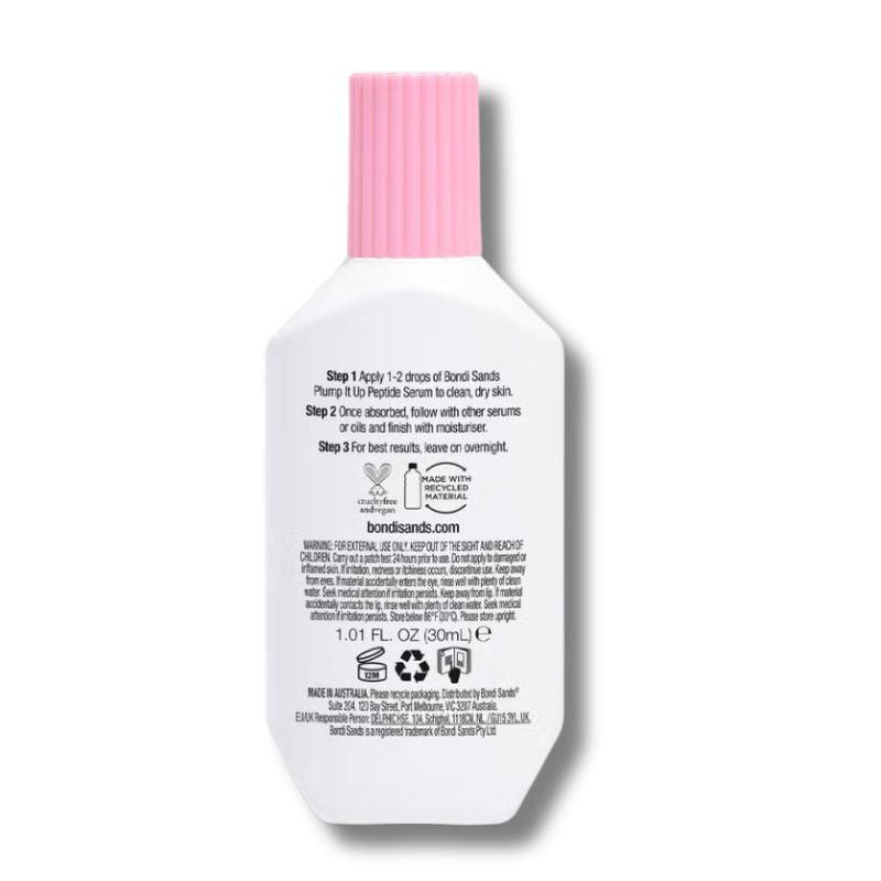 Bondi Sands Plump it up Peptide Serum 30ml