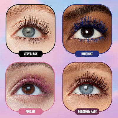 Maybelline Lash Sensational Sky High Mascara Bundle - Black and Burgundy Haze