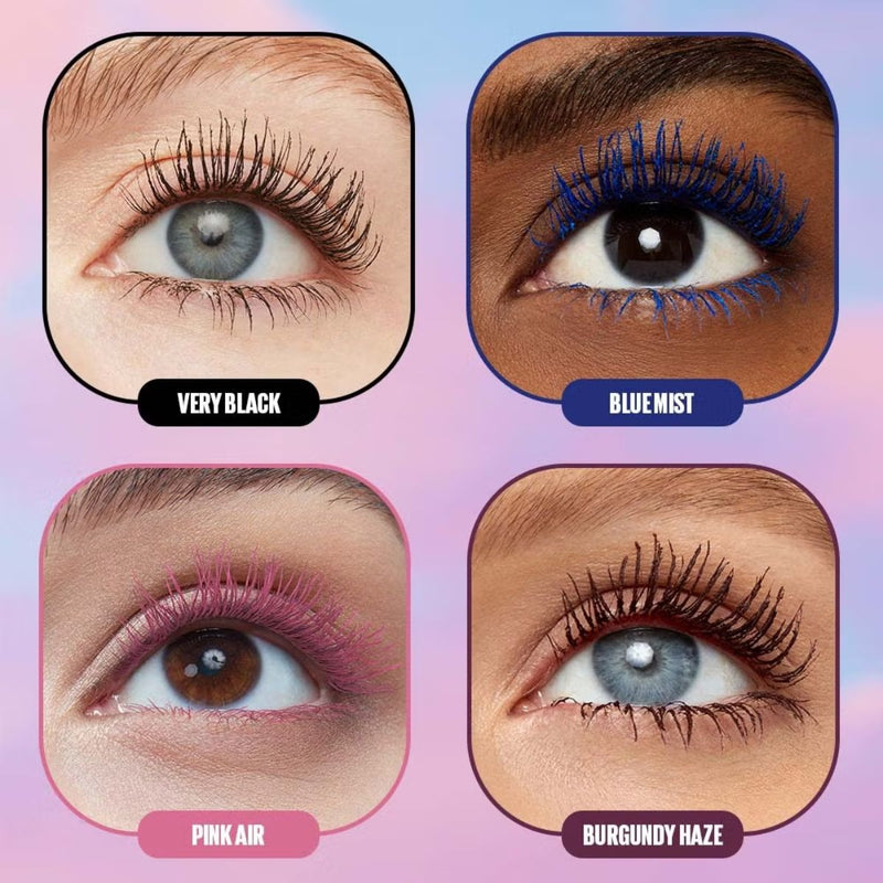 Maybelline Lash Sensational Sky High Mascara Bundle - Black and Burgundy Haze