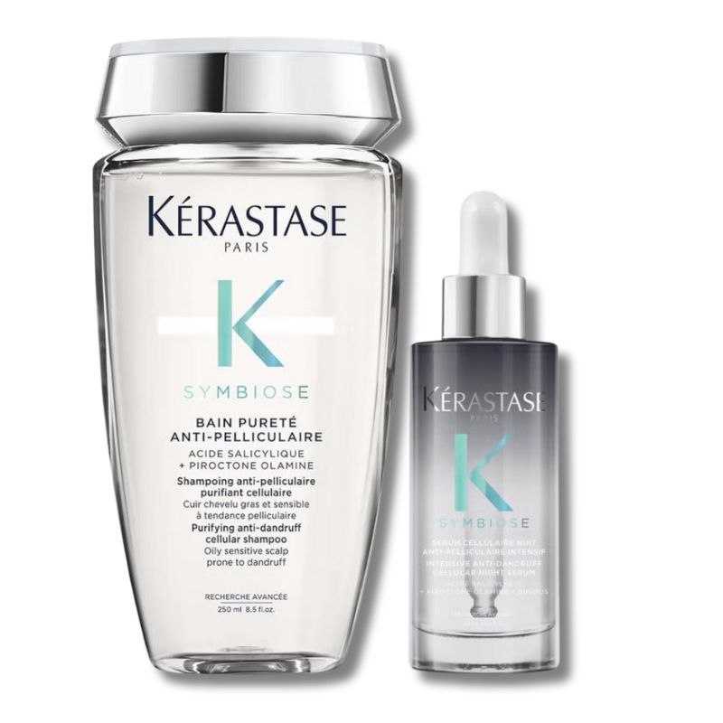 Kérastase Symbiose Anti-Dandruff Cleanse and Treat Duo for Oily Scalps