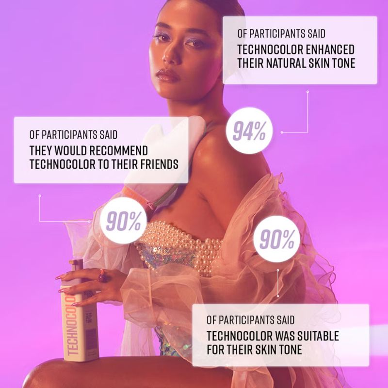 Bondi Sands Technocolor 1 Hour Express Self Tanning Foam - Magenta 200ml
