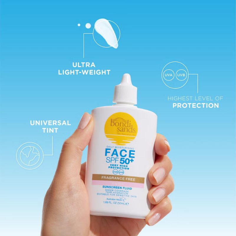 Bondi Sands SPF 50+ Everyday Tinted Face Fluid 50ml (UK)