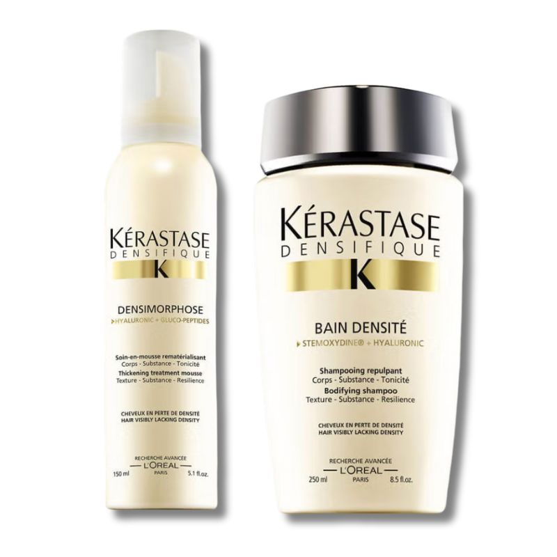 Kérastase Densifique Bain Densite (250ml) and Mousse Densimorphose (150ml)
