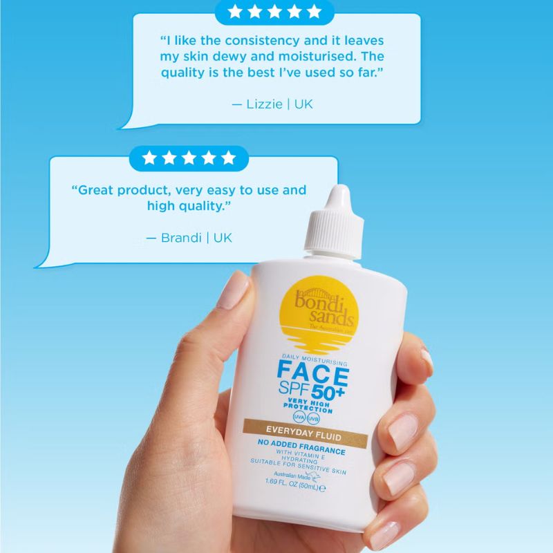 Bondi Sands SPF 50+ Everyday Face Fluid 50ml (UK)