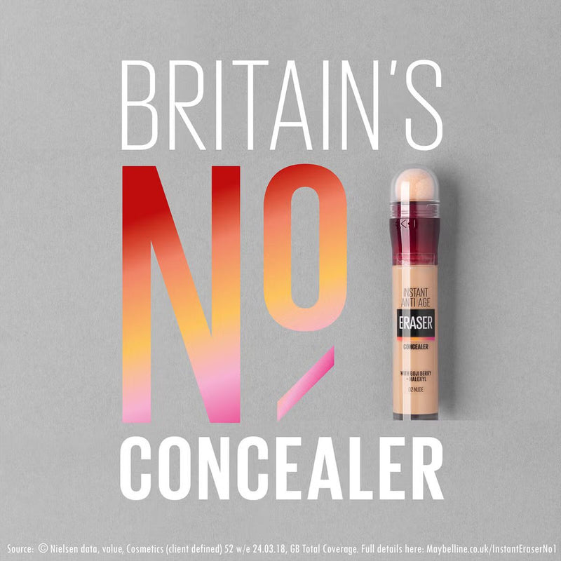 Maybelline Eraser Eye Concealer Light x 3 (Worth £29.97)