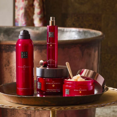 RITUALS The Ritual of Ayurveda Sweet Almond & Indian Rose Salt Body Scrub 300g