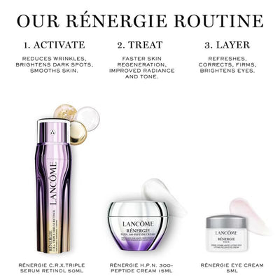 Lancôme Rénergie Retinol Triple Serum 50ml Skincare Set