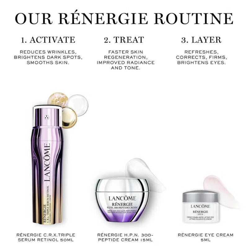 Lancôme Rénergie Retinol Triple Serum 50ml Skincare Set