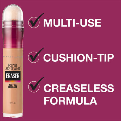 Maybelline Eraser Eye Concealer Light x 3 (Worth £29.97)