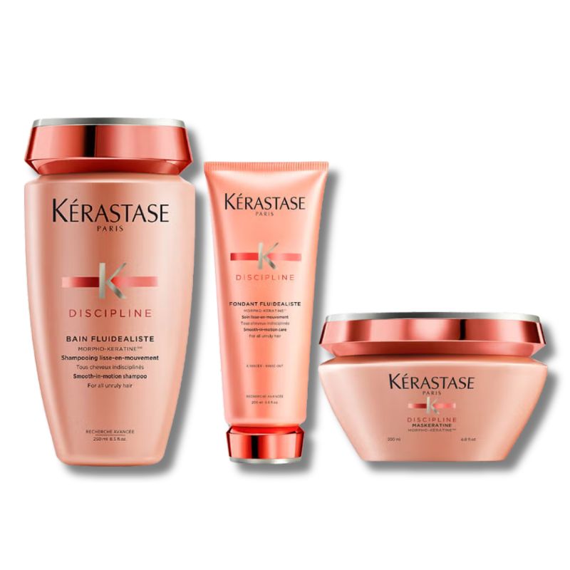Kérastase Discipline Shampoo, Conditioner and Hair Mask