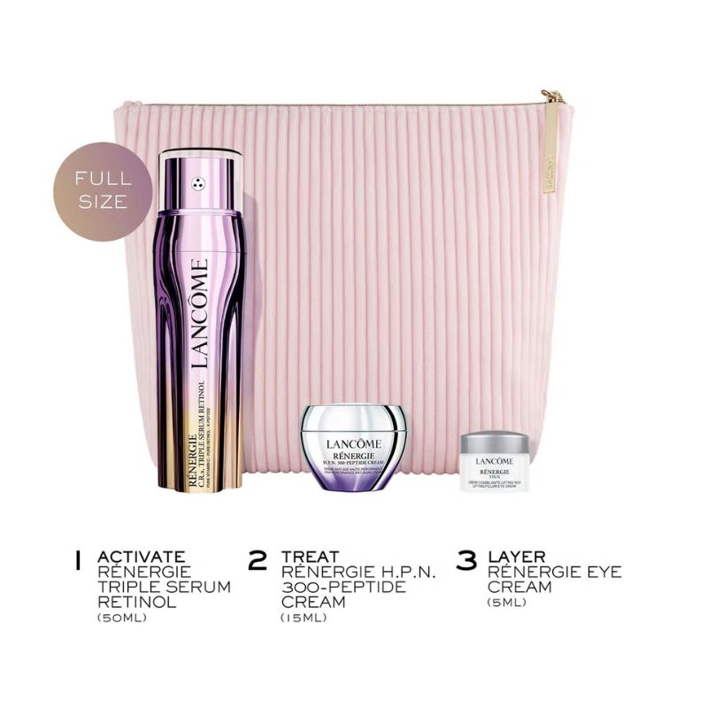 Lancôme Rénergie Retinol Triple Serum 50ml Skincare Set