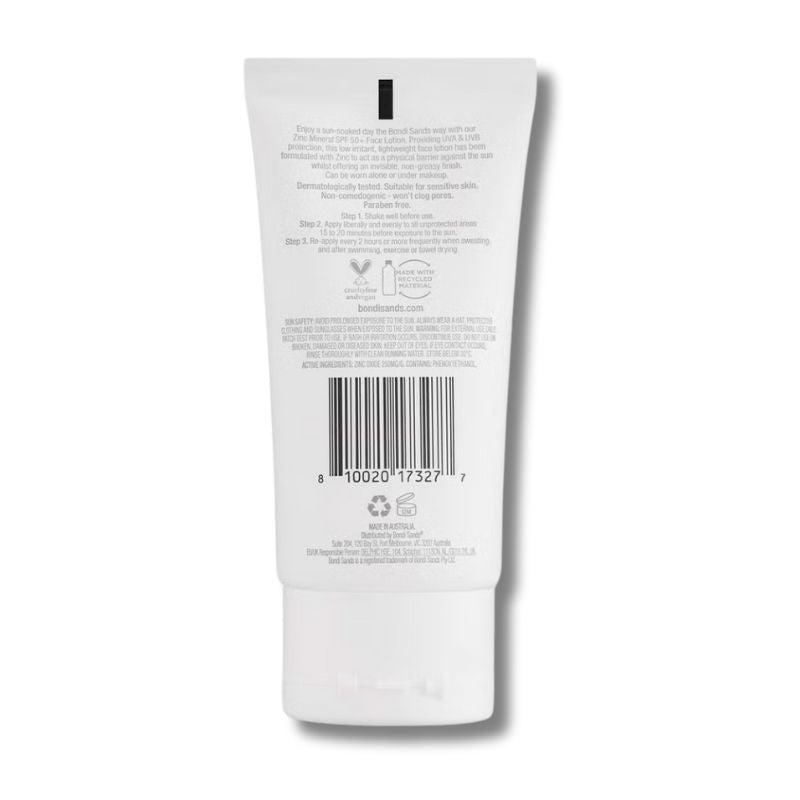 Bondi Sands SPF 50+ Mineral Face Lotion 60ml
