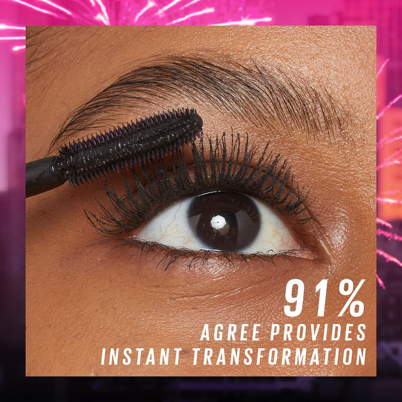 Maybelline New York, Lash Sensational Firework Volumising Mascara - Electro Black