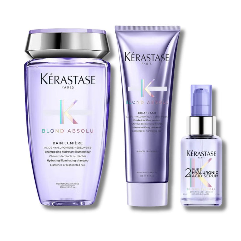 Kérastase Blond Absolu Illuminate, Condition and Hydrate Trio