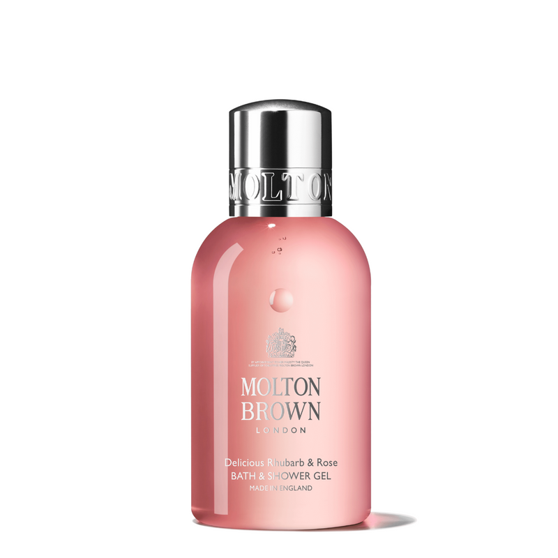 Molton Brown Delicious Rhubarb & Rose Bath & Shower Gel 100ml