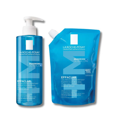 La Roche-Posay Effaclar Purifying Foaming Gel Cleanser for Oily, Blemish-Prone Skin 400ml