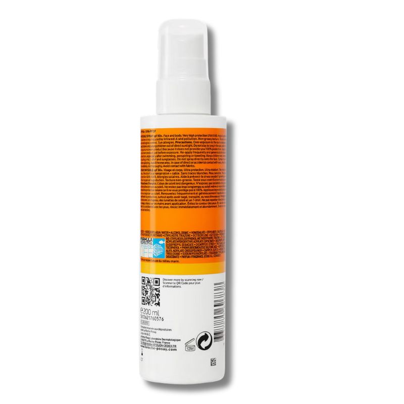 La Roche-Posay Anthelios Invisible Spray SPF 50+ 200ml