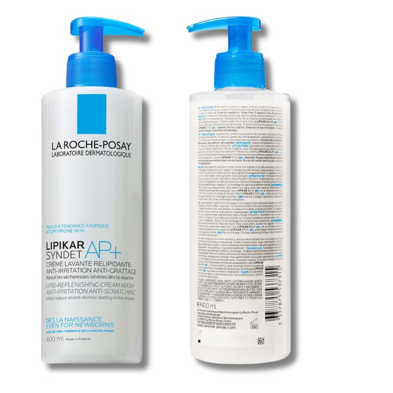 La Roche-Posay Lipikar Syndet Ap+ Wash Cream 400ml