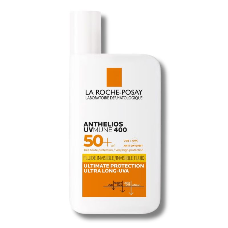 La Roche-Posay Anthelios UVMune SPF 50+ 50ml with Travel Size Bundle