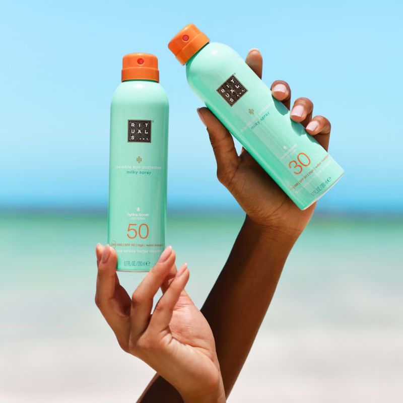 RITUALS The Ritual of Karma Lotus Flower & White Tea Sun Protection Milky Spray SPF 50 200 ml