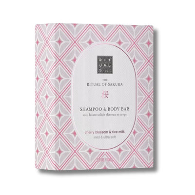 RITUALS The Ritual of Sakura Cherry Blossom & Rice Milk Shampoo & Body Bar 100g