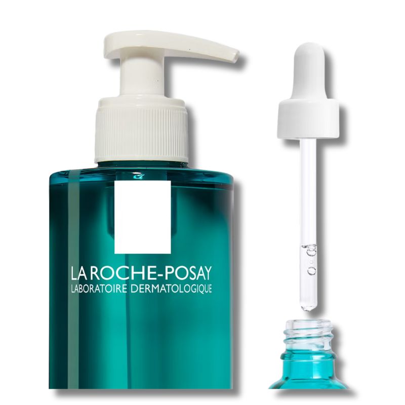 La Roche-Posay Breakout-Fighting Duo- High Strength: Effaclar Micro-Peeling Cleanser and Anti-Blemish Triple-Acid Serum