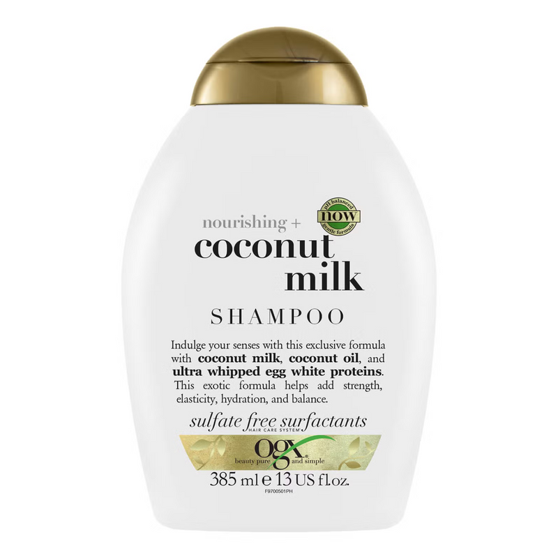 OGX Nourishing+ Coconut Milk Shampoo 385ml