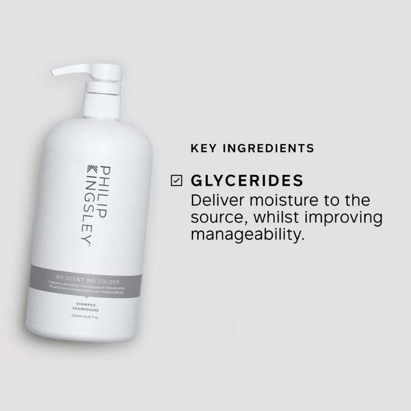 Philip Kingsley No Scent No Colour Shampoo 1000ml (Worth £96.00)
