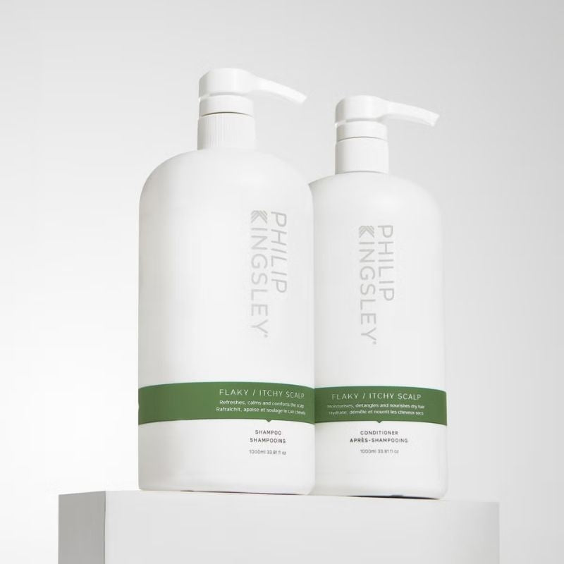 Philip Kingsley Flaky Itchy Shampoo and Conditioner 1000ml Duo