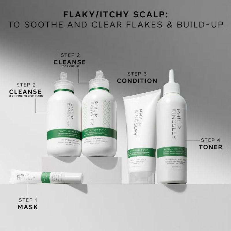 Philip Kingsley Flaky/Itchy Scalp Shampoo 250ml and Conditioner 200ml Duo (Worth £60.00)