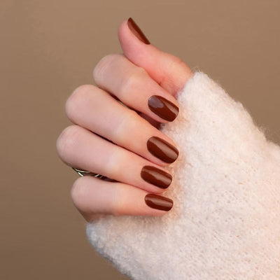 Manucurist Green Flash Varnish - Chestnut