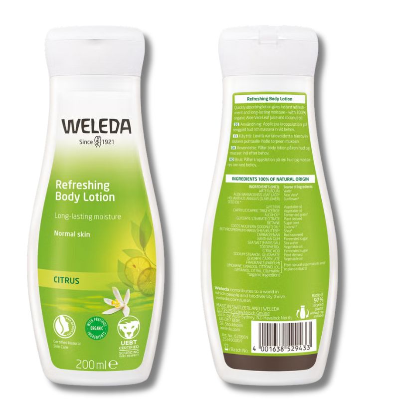 Weleda Refreshing Body Lotion Citrus 200ml