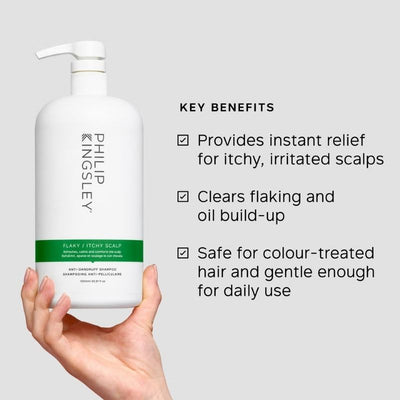 Philip Kingsley Flaky Itchy Shampoo and Conditioner 1000ml Duo