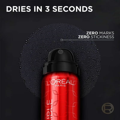 L'Oréal Paris Infallible 3-Second Makeup Setting Spray (Various Sizes)