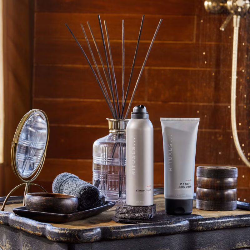 RITUALS Sport Collection Refreshing Charcoal & Mint Complex Shampoo & Body Wash 200ml