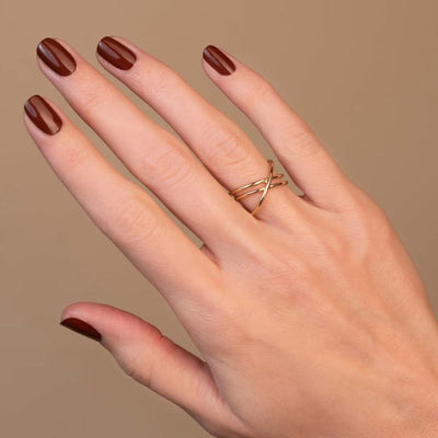 Manucurist Green Flash Varnish - Chestnut