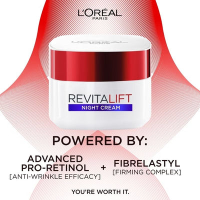 L'Oréal Paris Dermo Expertise Revitalift Anti-Wrinkle + Firming Night Cream (50ml)