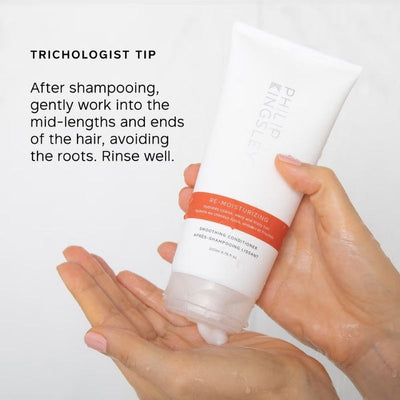 Philip Kingsley Re-Moisturizing Shampoo 250ml & Conditioner 200ml Duo (Worth £56.00)