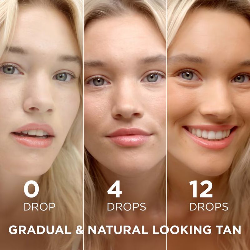 Garnier Ambre Solaire Natural Bronzer Self-Tan Face Drops 30ml