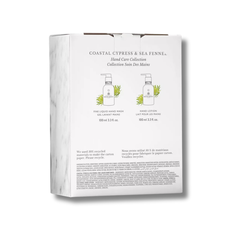 Molton Brown Coastal Cypress & Sea Fennel Hand Care Collection