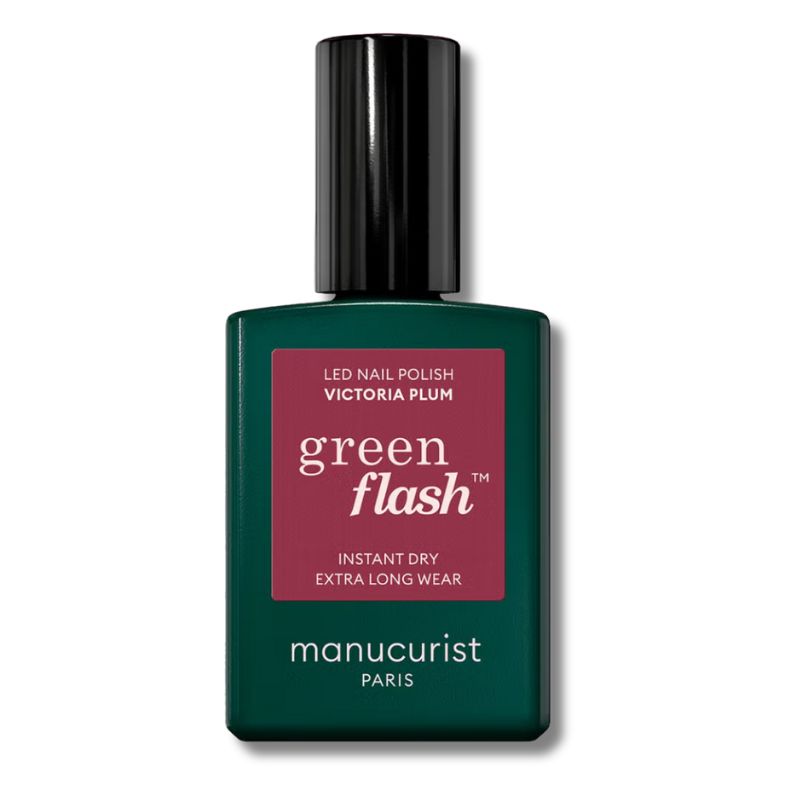 Manucurist Green Flash Polish - Victoria Plum 15ml