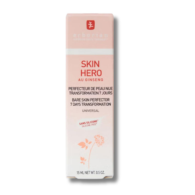 Erborian Skin Hero - Non-Tinted Bare Skin Perfector Travel Size 15ml