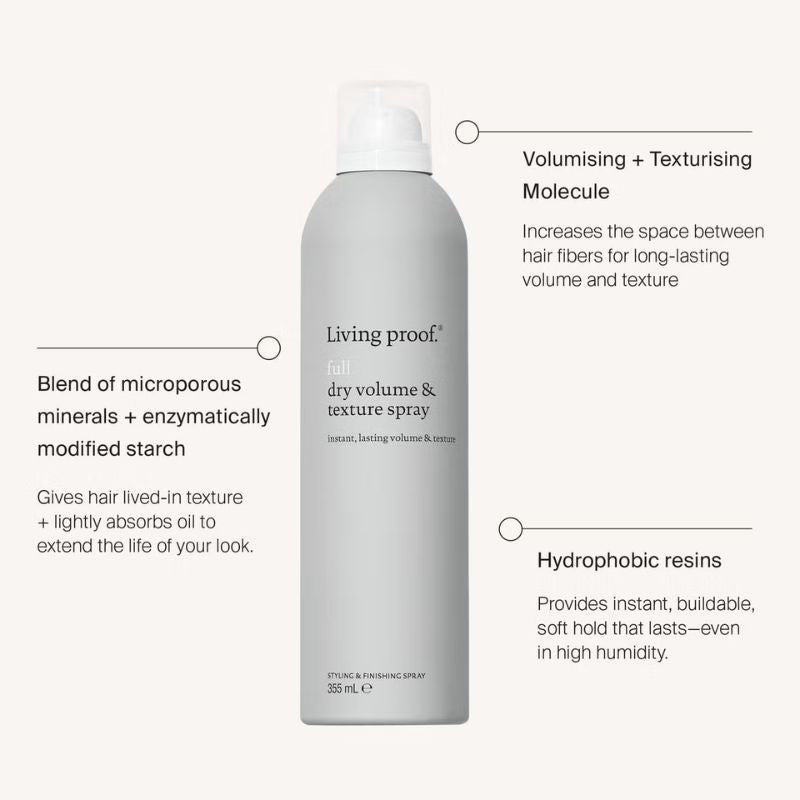 Living Proof Full Dry Volume & Texture Spray Jumbo Size 355ml